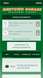 Mobile Screenshot of nsplsoftball.com